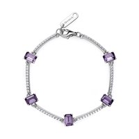 Bracelet Brosway Femme FANCY MAGIC PURPLE in Argent Cubic Zirconia FMP06
